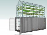 Shipping Container greenhouse