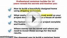 SHIPPING CONTAINER HOME CONSTRUCTION GUIDE REVIEW